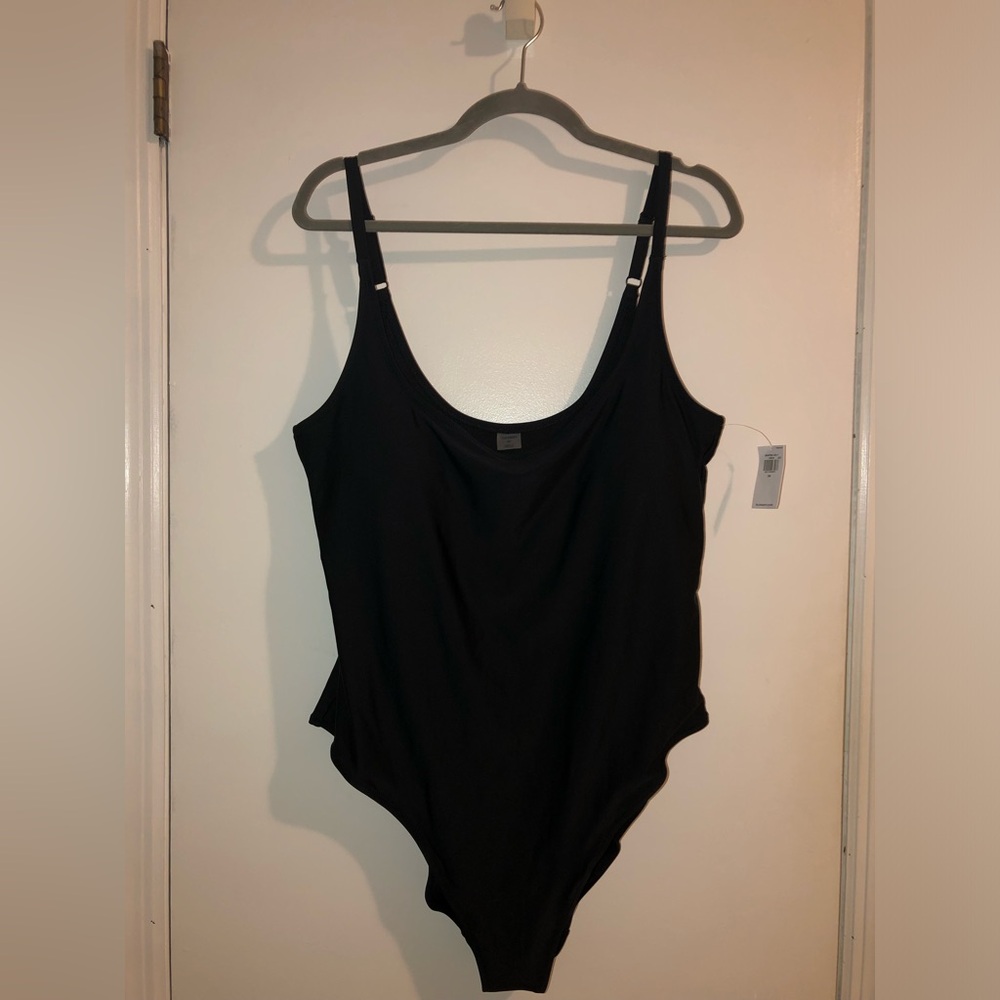 New black bathing suit